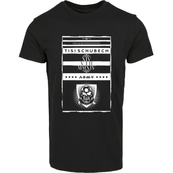 TisiSchubecH TisiSchubecH - Skull Logo T-Shirt House Brand T-Shirt - Black