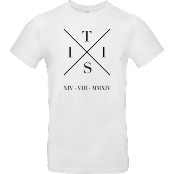 TisiSchubecH TisiSchubecH - X Logo T-Shirt B&C EXACT 190 -  White