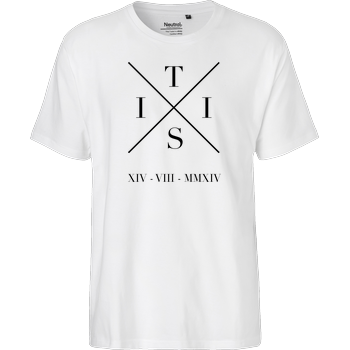 TisiSchubecH - X Logo Fairtrade T-Shirt - white