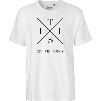 TisiSchubecH TisiSchubecH - X Logo T-Shirt Fairtrade T-Shirt - white