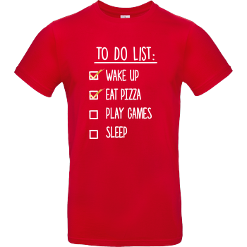 To Do List B&C EXACT 190 - Red