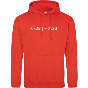 To be or not to be JH Hoodie - Orange