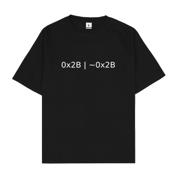 To be or not to be Oversize T-Shirt - Black