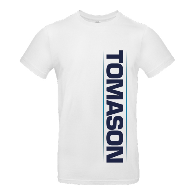 Tomason - Tomason - ausm Pott - T-Shirt - B&C EXACT 190 -  White
