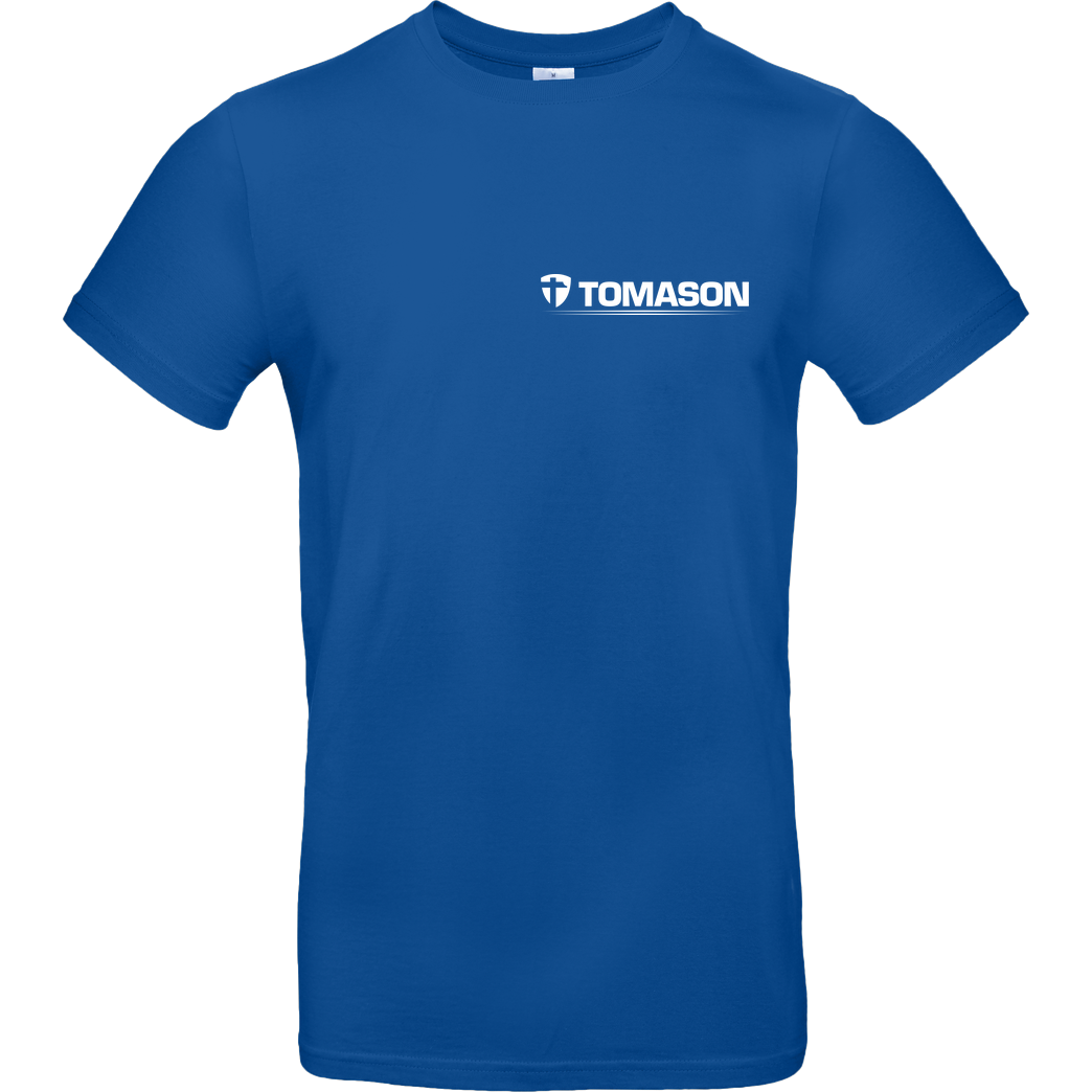 Tomason Tomason - Logo T-Shirt B&C EXACT 190 - Royal Blue
