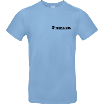 Tomason - Logo B&C EXACT 190 - Sky Blue