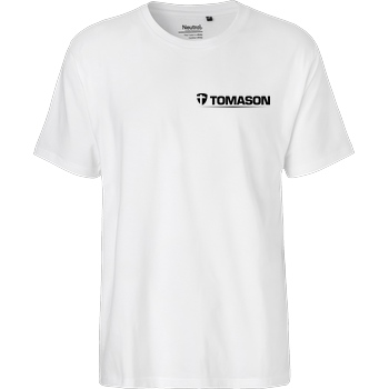 Tomason Tomason - Logo T-Shirt Fairtrade T-Shirt - white