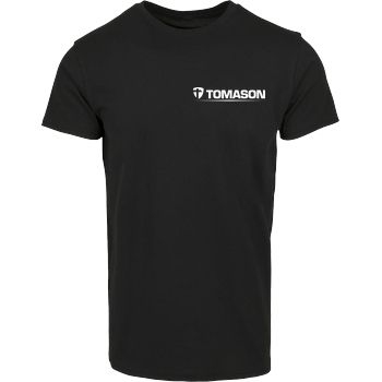 Tomason Tomason - Logo T-Shirt House Brand T-Shirt - Black