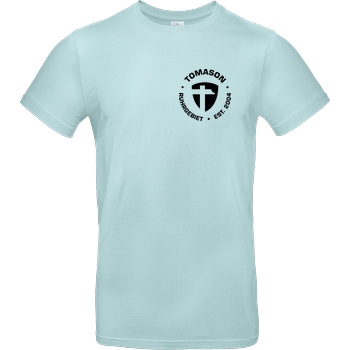 Tomason Tomason - Logo rund T-Shirt B&C EXACT 190 - Mint