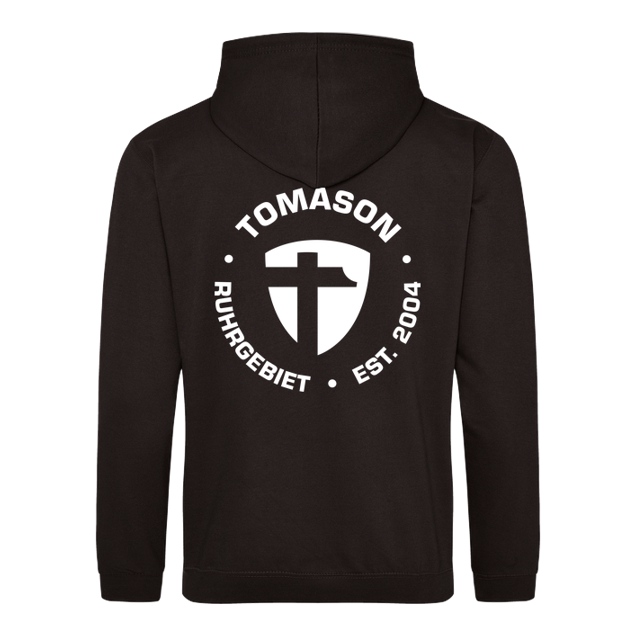Tomason - Tomason - Logo rund - Sweatshirt - JH Hoodie - Schwarz