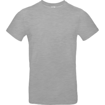 None Unbedruckte Textilien T-Shirt B&C EXACT 190 - heather grey