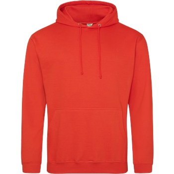 None Unbedruckte Textilien Sweatshirt JH Hoodie - Orange
