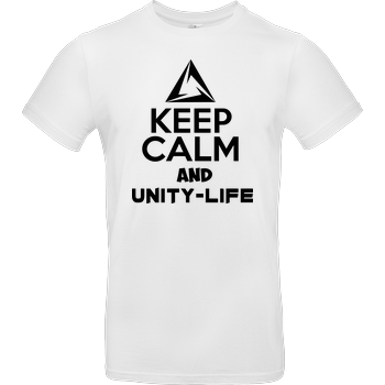 Unity-Life - Keep Calm B&C EXACT 190 -  White