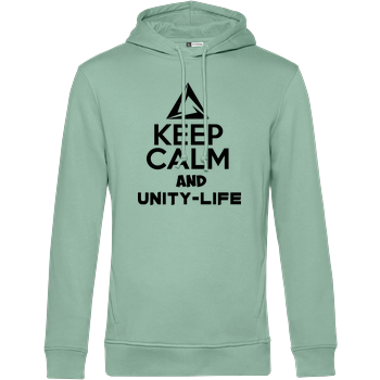 Unity-Life - Keep Calm B&C HOODED INSPIRE - Sage