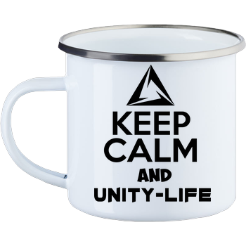 Unity-Life - Keep Calm Enamel Mug