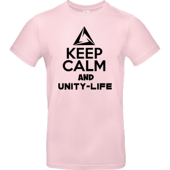 Unity-Life - Keep Calm B&C EXACT 190 - Light Pink