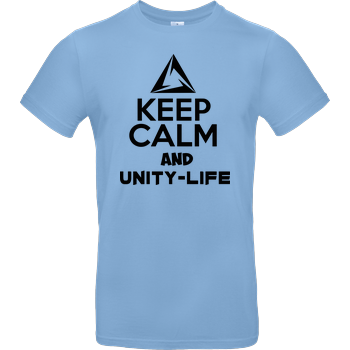 Unity-Life - Keep Calm B&C EXACT 190 - Sky Blue
