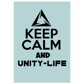 Unity-Life - Keep Calm Art Print mint