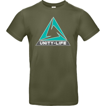 ScriptOase Unity-Life - Logo green T-Shirt B&C EXACT 190 - Khaki