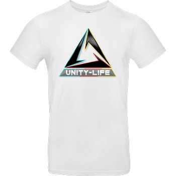ScriptOase Unity-Life - Logo tricolor T-Shirt B&C EXACT 190 -  White
