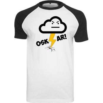 ScriptOase Unity-Life - Oskar T-Shirt Raglan Tee white
