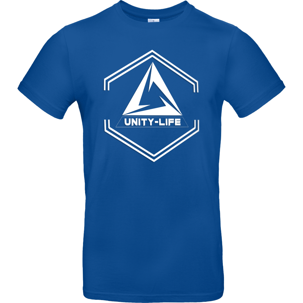 ScriptOase Unity-Life - Symbol T-Shirt B&C EXACT 190 - Royal Blue