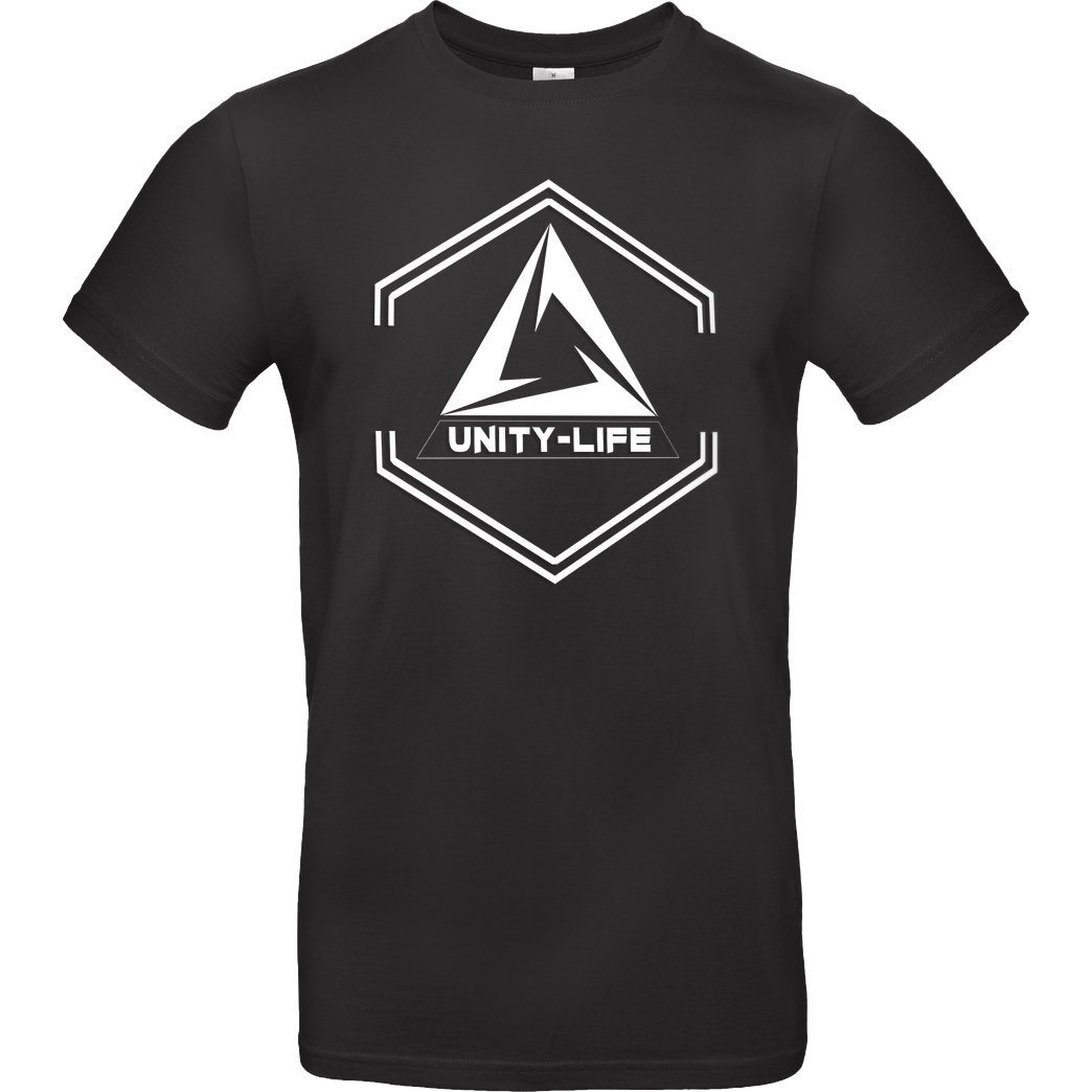ScriptOase Unity-Life - Symbol T-Shirt B&C EXACT 190 - Black