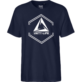 ScriptOase Unity-Life - Symbol T-Shirt Fairtrade T-Shirt - navy