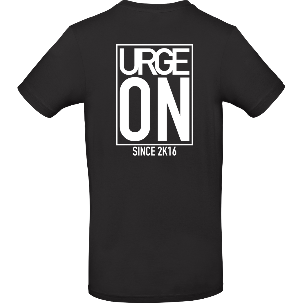 urgeON UrgeON - Since 2K16 T-Shirt B&C EXACT 190 - Black
