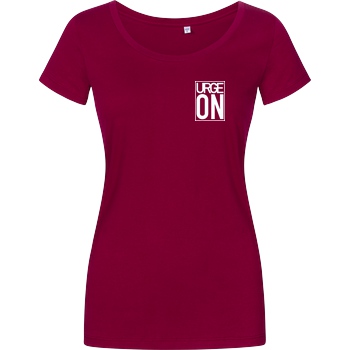 urgeON UrgeON - Since 2K16 T-Shirt Girlshirt berry