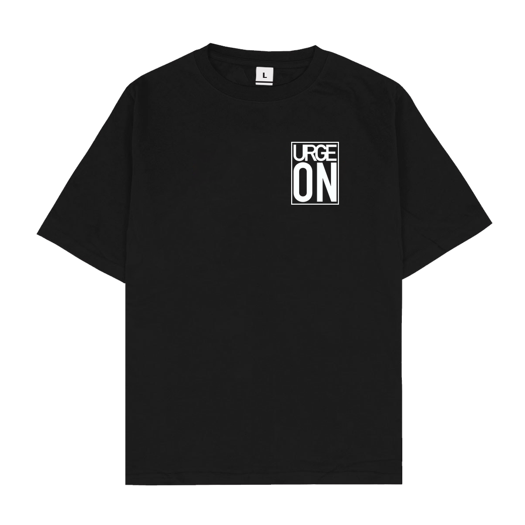 urgeON UrgeON - Since 2K16 T-Shirt Oversize T-Shirt - Black