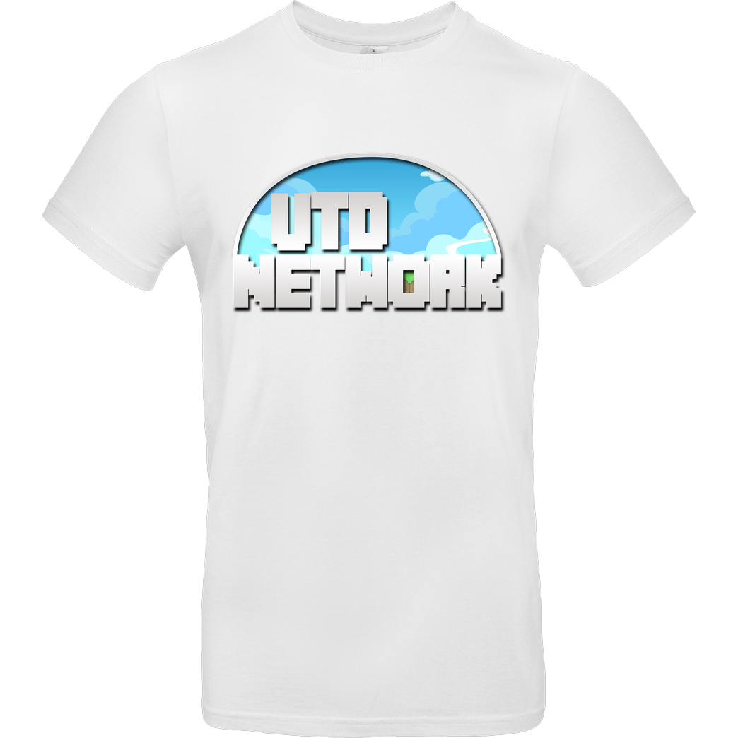 UTD-Network UTD - Network T-Shirt B&C EXACT 190 -  White