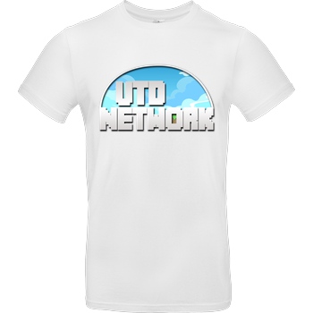 UTD-Network UTD - Network T-Shirt B&C EXACT 190 -  White