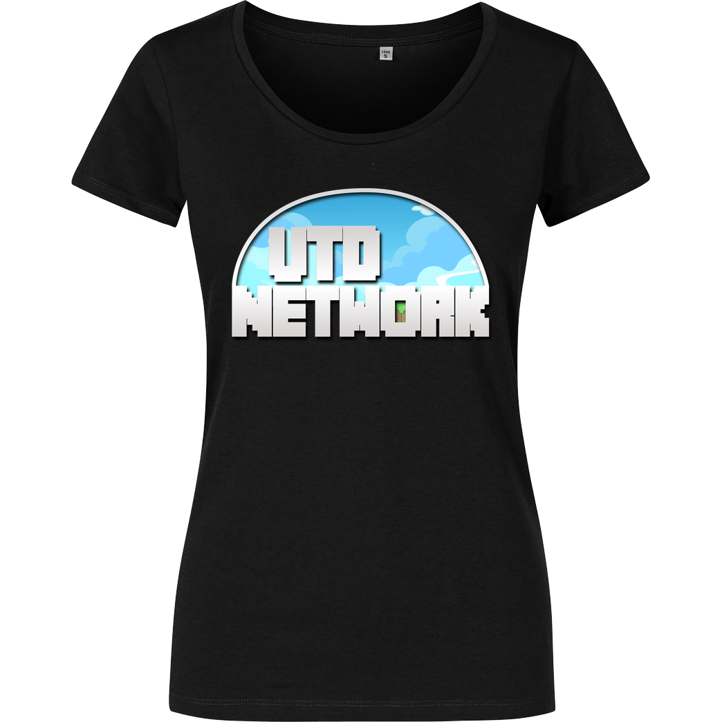 UTD-Network UTD - Network T-Shirt Girlshirt schwarz