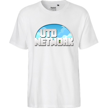 UTD-Network UTD - Network T-Shirt Fairtrade T-Shirt - white