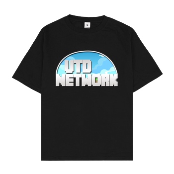UTD-Network UTD - Network T-Shirt Oversize T-Shirt - Black