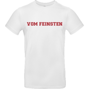 Vassili Vassili - Vom Feinsten Typo T-Shirt B&C EXACT 190 -  White