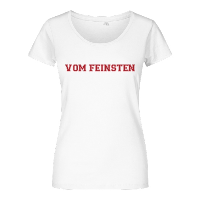 Vassili - Vassili - Vom Feinsten Typo - T-Shirt - Girlshirt weiss