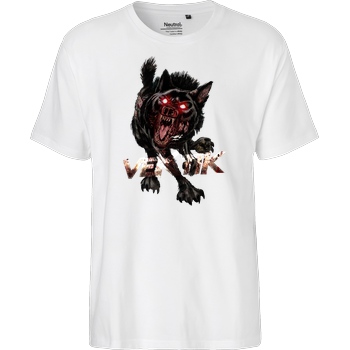 veKtik veKtik - Hellhound T-Shirt Fairtrade T-Shirt - white