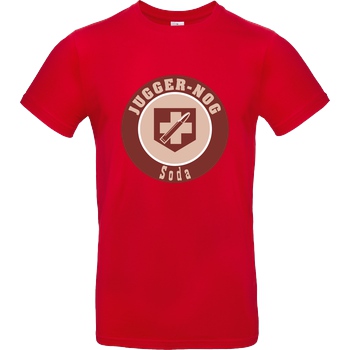 veKtik veKtik - Jugger-Nog Soda T-Shirt B&C EXACT 190 - Red