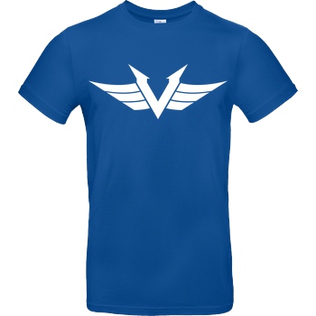 veKtik Vektik - Logo T-Shirt B&C EXACT 190 - Royal Blue