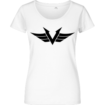 Vektik - Logo Girlshirt weiss