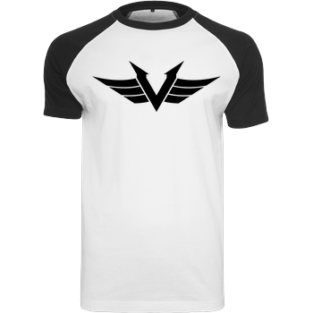 Vektik - Logo Raglan Tee white