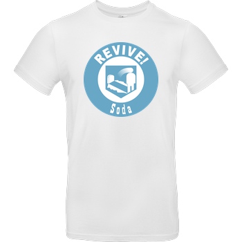 veKtik veKtik - Revive! Soda T-Shirt B&C EXACT 190 -  White