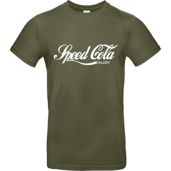 veKtik veKtik - Speed Cola T-Shirt B&C EXACT 190 - Khaki