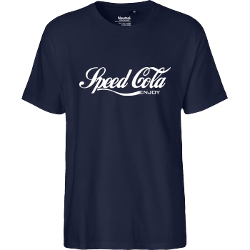veKtik veKtik - Speed Cola T-Shirt Fairtrade T-Shirt - navy
