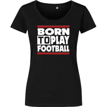 VenomFIFA - Born to Play Football Girlshirt schwarz
