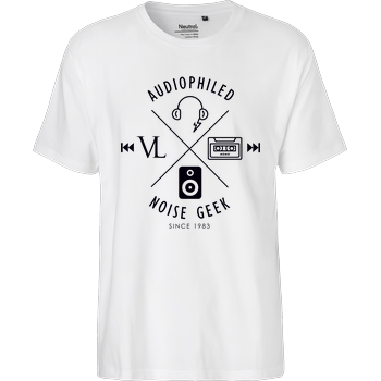 Vincent Lee Music - Audiophiled Fairtrade T-Shirt - white