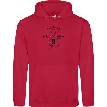 Vincent Lee Music - Audiophiled JH Hoodie - red