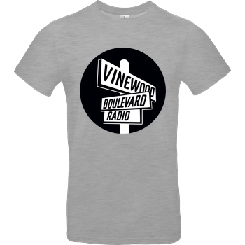 3dsupply Original Vindewood Boulevard Radio T-Shirt B&C EXACT 190 - heather grey